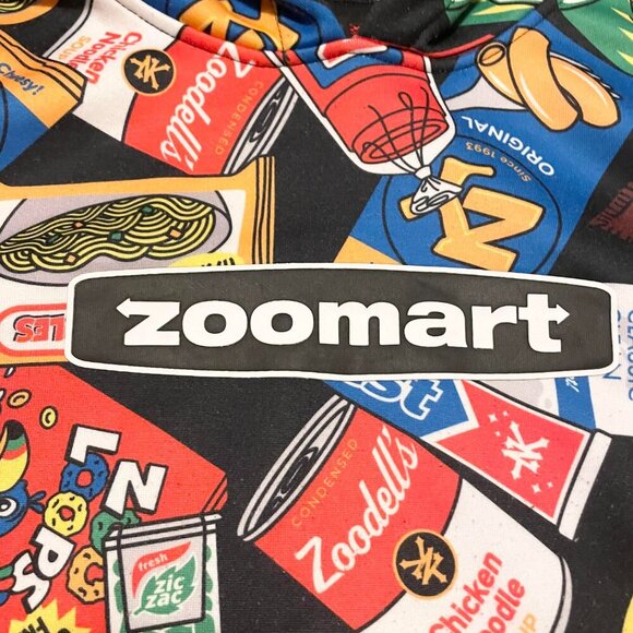 Zoo York Zoo Mart Youth Boys Zip Up Hoodie Sweater Size 14 Large - Picture 2 of 16